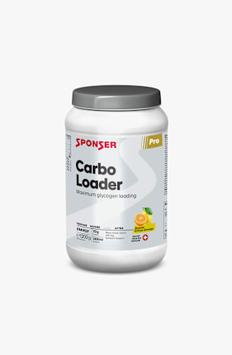 Sponser Carbo Loader Citrus-Orange 1200 g boisson en poudre Noir