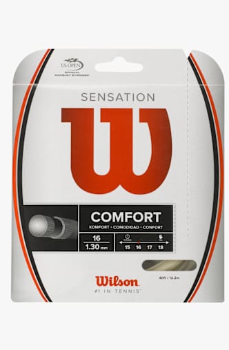 Wilson Sensation 1.30 mm corda da tennis Beige