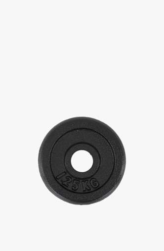 POWERZONE 2 x 1.25 kg disque d’haltère Noir