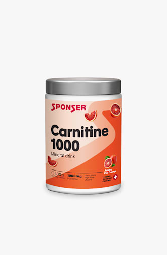 Sponser Carnitin 1000 Blutorange 400 g Nahrungsergänzung Gelb