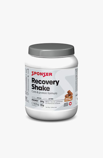 Sponser Recovery Shake Chocolate 900 g Getränkepulver Blau