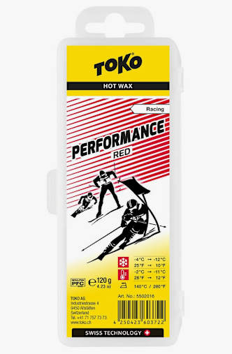 Toko Performance Hot Red Wachs Rot