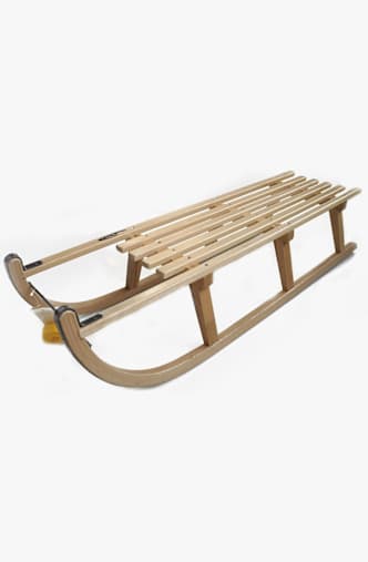 Ochsner Sport Davoser 110 cm luge en bois Marron
