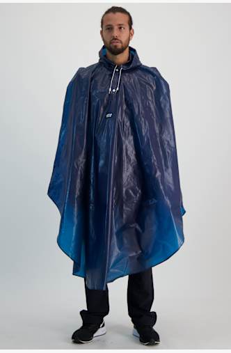 RUKKA Eva poncho de pluie Bleu