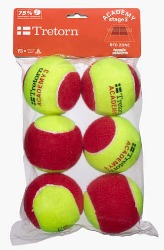 Tretorn Stage 3 Academy Tennisball Gelb