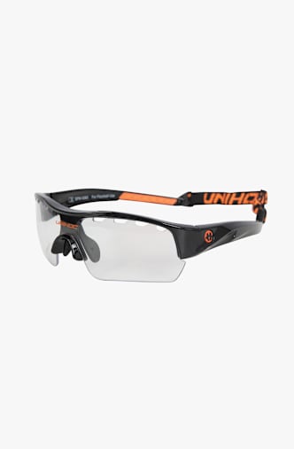 Unihoc Kinder Unihockey Brille Gelb