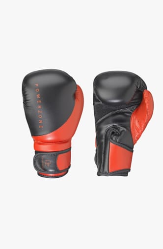 POWERZONE Gants de Boxe Noir