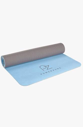 POWERZONE 4 mm tapis de yoga Bleu