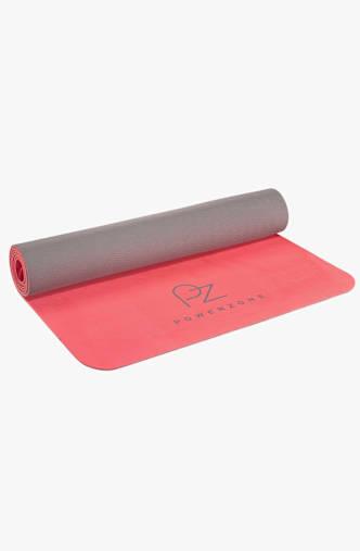 POWERZONE 4 mm Tapis de yoga Pink