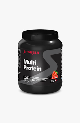 Sponser Multi Protein Strawberry 850 g Proteinpulver Grau