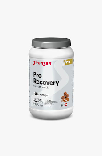 Sponser Pro Recovery chocolate 800 g préparation de protéines Noir
