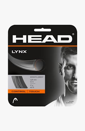 HEAD Lynx 1.25 mm corde pour raquette de tennis Gris