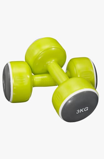 POWERZONE 2 x 3 kg Hanteln Grün