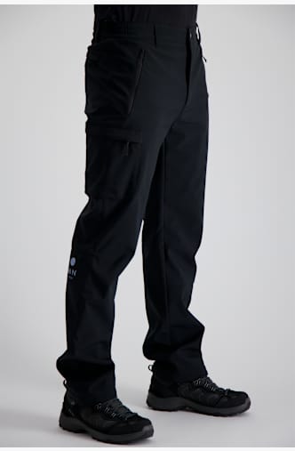 46 NORD pantalon en softshell hommes Noir