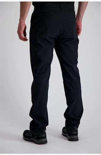 46 NORD pantalon en softshell hommes Noir