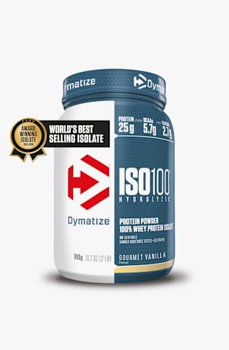 Dymatize Iso 100 Gourmet Vanille 900 g Proteinpulver Multicolor