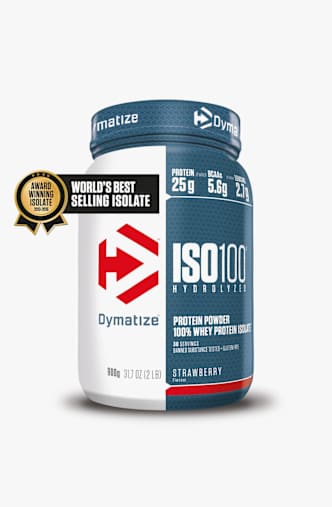 Dymatize Iso 100 Strawberry Blast 900 g Proteinpulver Multicolor