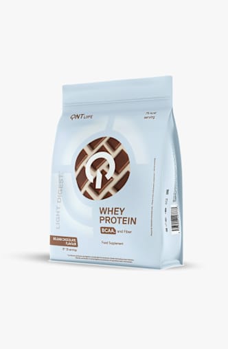QNT Light Digest Whey Belgian Chocolate 500 g Proteinpulver Braun