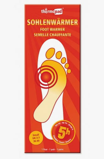 Thermopad 36-46 semelle chauffante Blanc