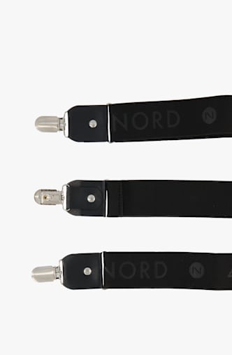 46 NORD Ski Hosenträger Schwarz