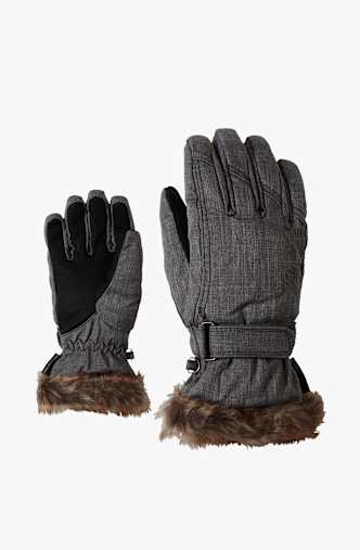 ziener Kim Damen Skihandschuh Grau