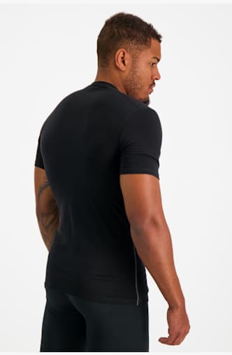 icebreaker Merino 150 Anatomica t-shirt termica uomo Nero