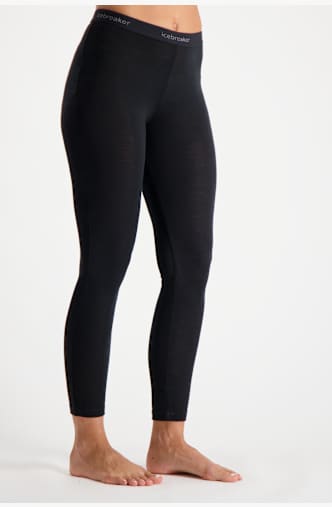 icebreaker Merino 175 Everyday Damen Thermohose Schwarz
