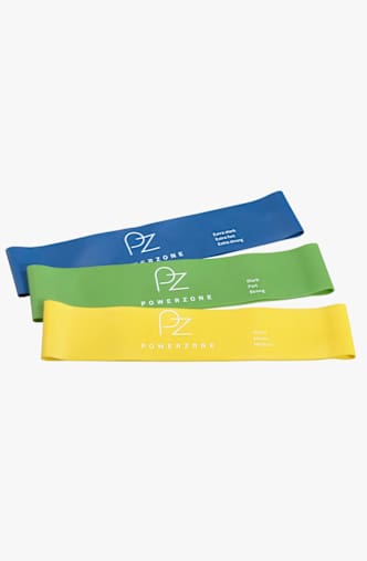 POWERZONE 3-Pack  fascia elastica per fitness Blu
