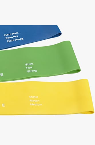 POWERZONE 3-Pack  fascia elastica per fitness Blu