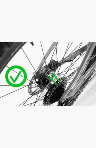 Syncros 2-Bolt Direct Mount Fahrradständer Schwarz