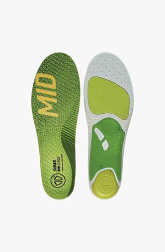 Sidas Run 3 Feet Sense Mid 39-41 Einlegesohle Grün