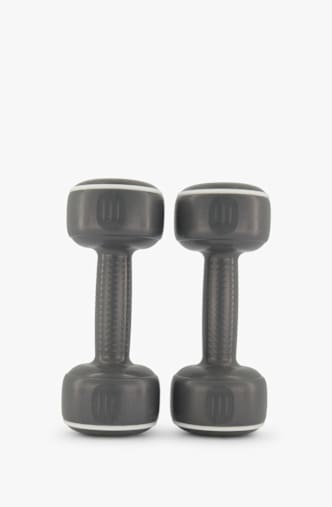 POWERZONE 2 x 1 kg manubrio Grigio