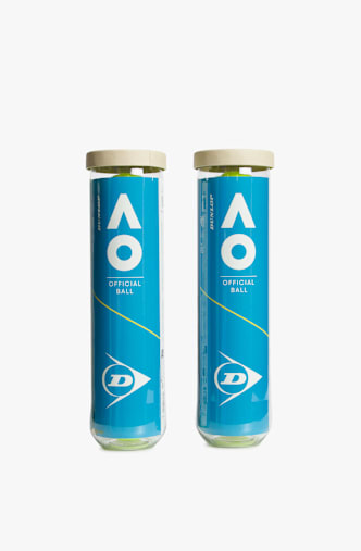 Dunlop AO Bi Pack Tennisball Blau