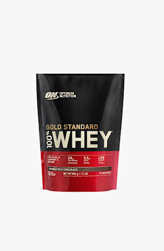 Optimum Nutrition Whey Gold Standard Double Rich Chocolate 465 g Proteinpulver Schwarz