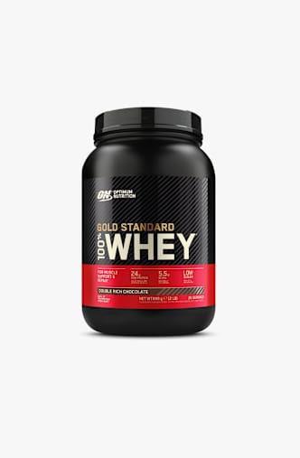 Optimum Nutrition Whey Gold Standard Double Rich Chocolate 899 g Proteinpulver Schwarz
