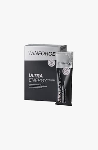 Winforce Ultra Energy Complex Kokosnuss 10 x 25 g Energy Gel Schwarz