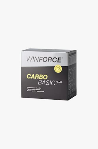 Winforce Carbo Basic Plus Zitrone 10 x 60 g Getränkepulver Schwarz
