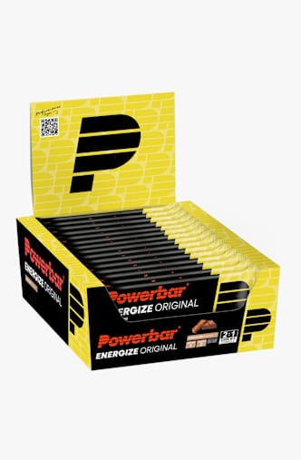 Powerbar Energize Original Chocolate 15 x 55 g Sportriegel Grau
