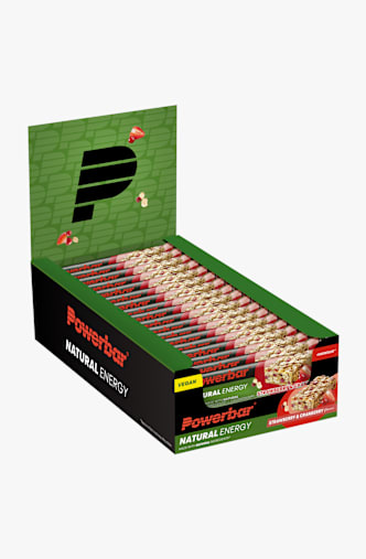 Powerbar Natural Energy Cereal Strawberry&Cranberry 18 x 40 g barretta per lo sport Verde