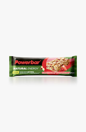 Powerbar Natural Energy Cereal Strawberry&Cranberry 18 x 40 g barretta per lo sport Verde
