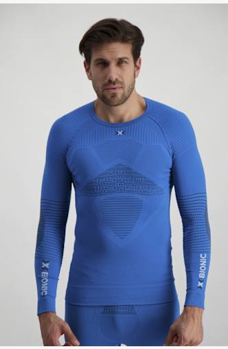X Bionic Energizer 4.0 manche longue thermique hommes Bleu