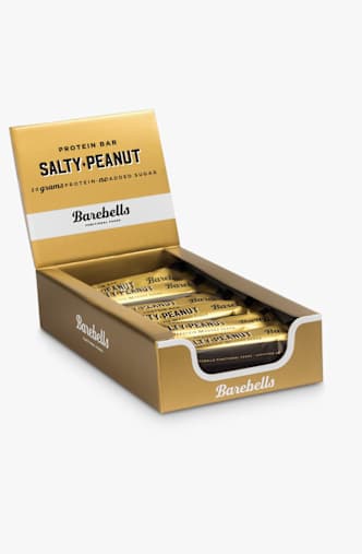 Barebells Protein Bar Salty Peanut 12 x 55g Sportriegel Gold