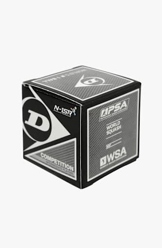 Dunlop 12-Pack Competition pallina da squash Rosso