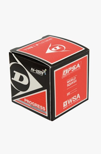 Dunlop 12-Pack Progress pallina da squash Rosso