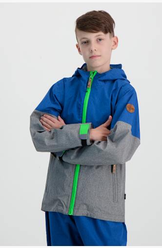 RUKKA Puki Kinder Regenjacke Blau