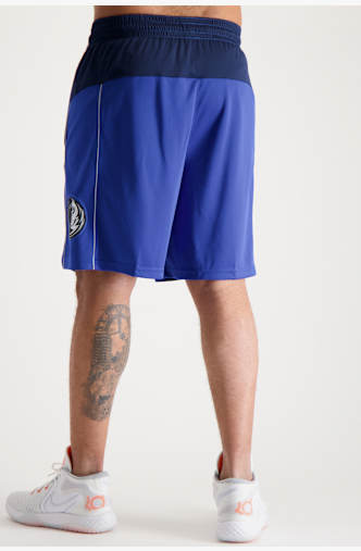 Nike Dallas Mavericks short de basket hommes Bleu