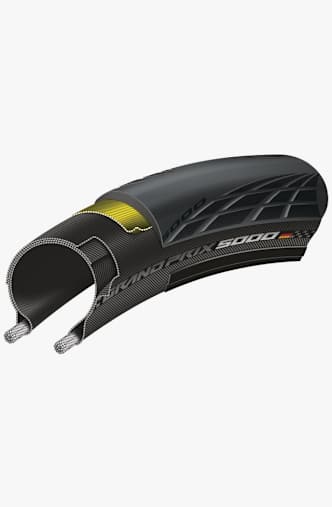 Continental Grand Prix 5000 700 x 25C pneumatici da bicicletta Nero