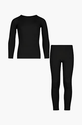 46 NORD set intimo termico bambini Nero