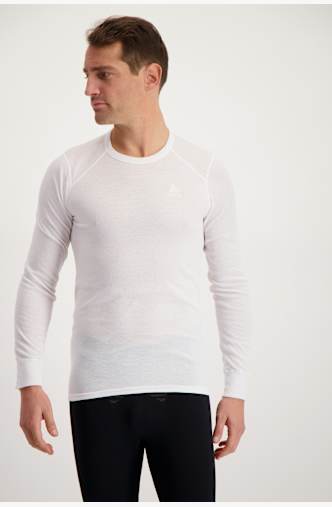 Odlo Active Warm ECO Herren Thermo Longsleeve Weiss