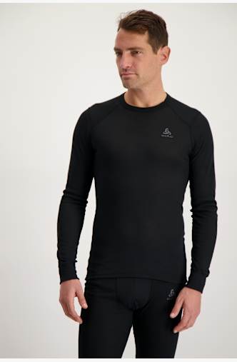 Odlo Active Warm ECO Herren Thermo Longsleeve Schwarz
